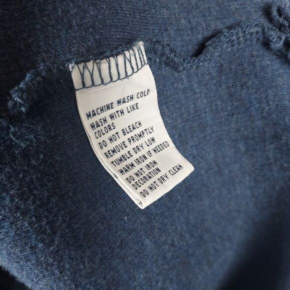 Polo by Ralph Lauren 1/4 Zip Sweater Men’s XXL Blue Cotton Pullover Knit - Picture 7 of 8